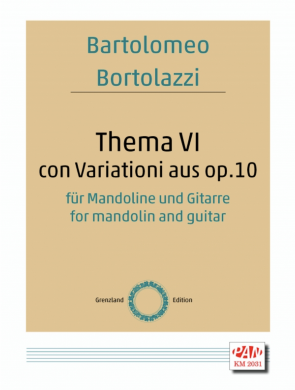 Thema VI con Variationi aus op. 10
