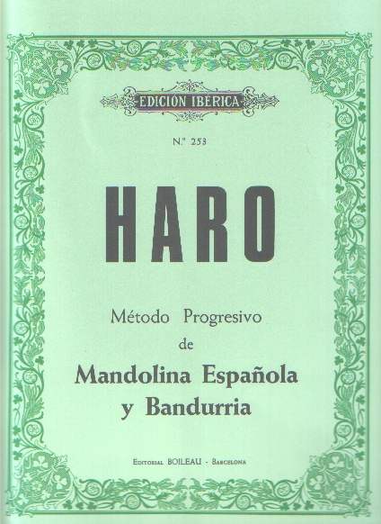 MÉTODO PROGRESIVO DE MANDOLINA ESPAÑOLA (BANDURRIA)