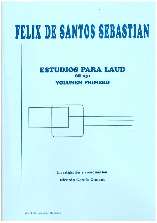 ESTUDIOS PARA LAÚD  Op. 131 (Vol. 1)