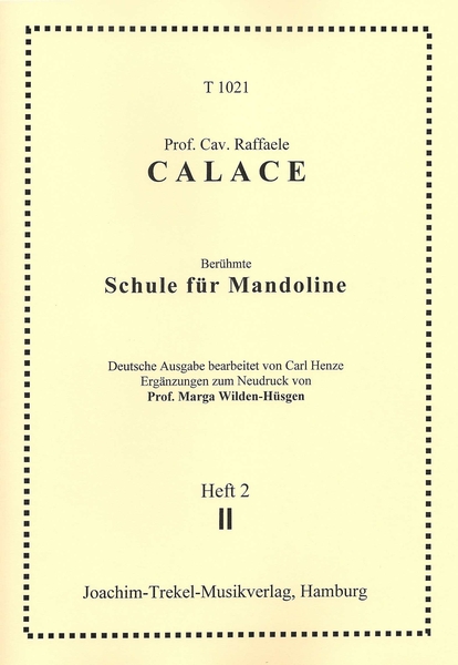 SCHULE FUR MANDOLINE (Vol. II)