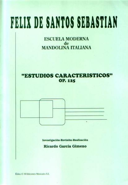 ESTUDIOS CARACTERÍSTICOS Op. 125