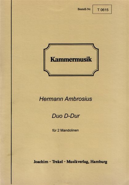 KAMMERMUSIK DUO D-DUR