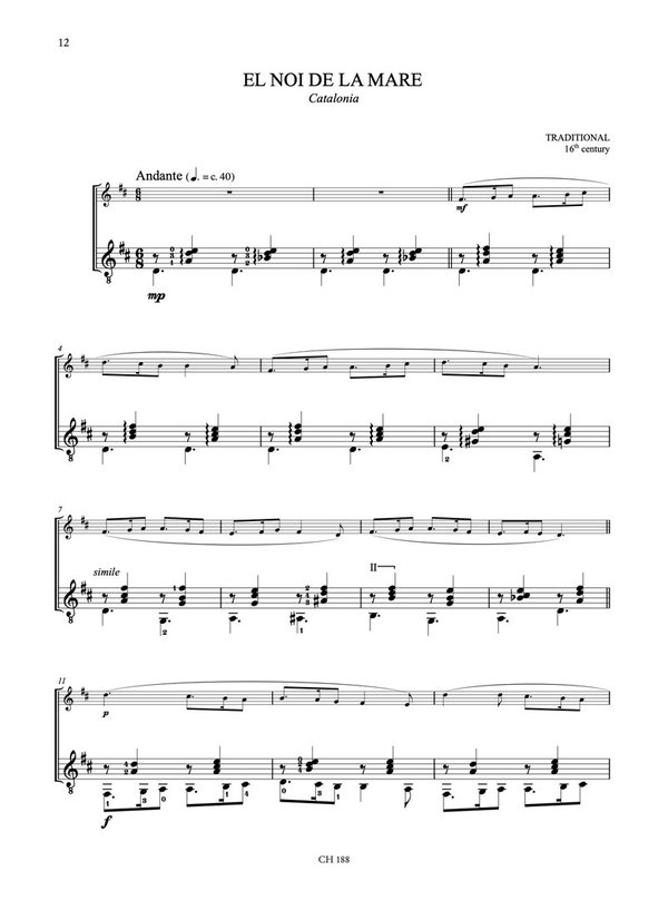 Christmas Carols. 20 Easy Arrangements for Mandolin and Guitar
