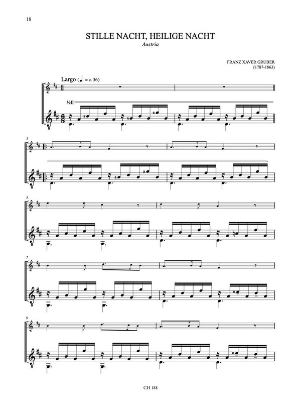Christmas Carols. 20 Easy Arrangements for Mandolin and Guitar