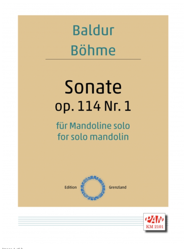 Sonate op. 114 Nr. 1
