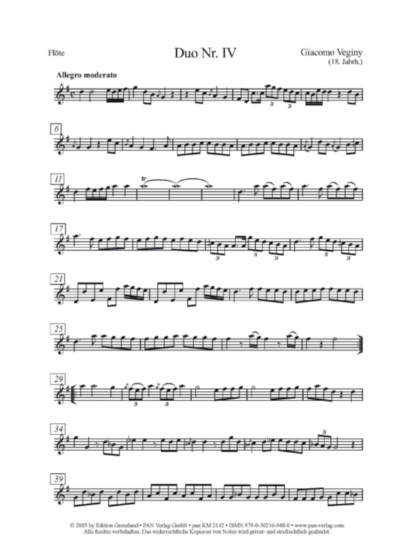 Duo op. 1 No. IV, V, VI