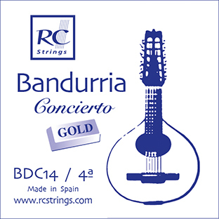 ROYAL CLASSICS BANDURRIA CONCIERTO  GOLD BDC14