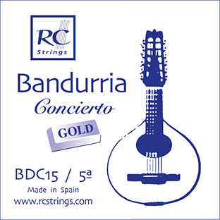 ROYAL CLASSICS BANDURRIA CONCIERTO  GOLD BDC15