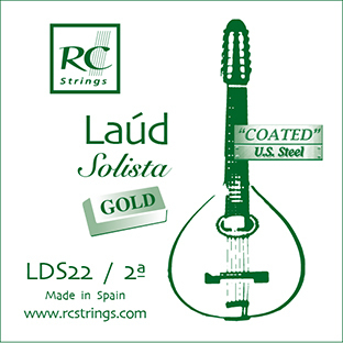 ROYAL CLASSICS LAÚD SOLISTA GOLD LDS22 COATED