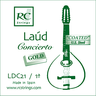 ROYAL CLASSICS LAÚD CONCIERTO GOLD LDC21 COATED