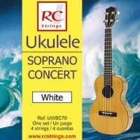Ukelele White Soprano-Concert