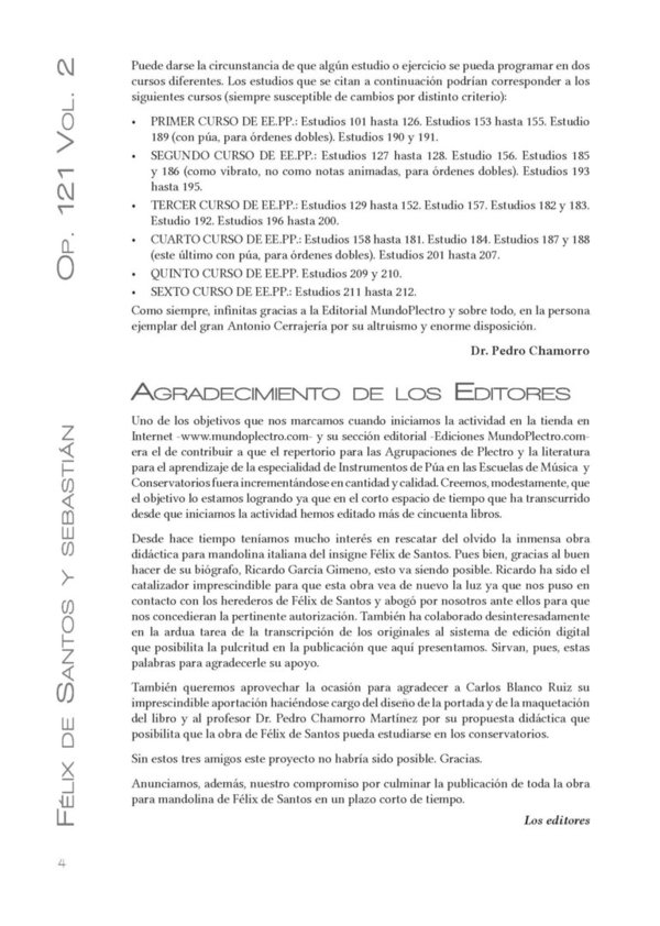 PEQUEÑA GIMNASIA DEL MANDOLINISTA, Op. 121 (VOL. 2º DE 2) PDF