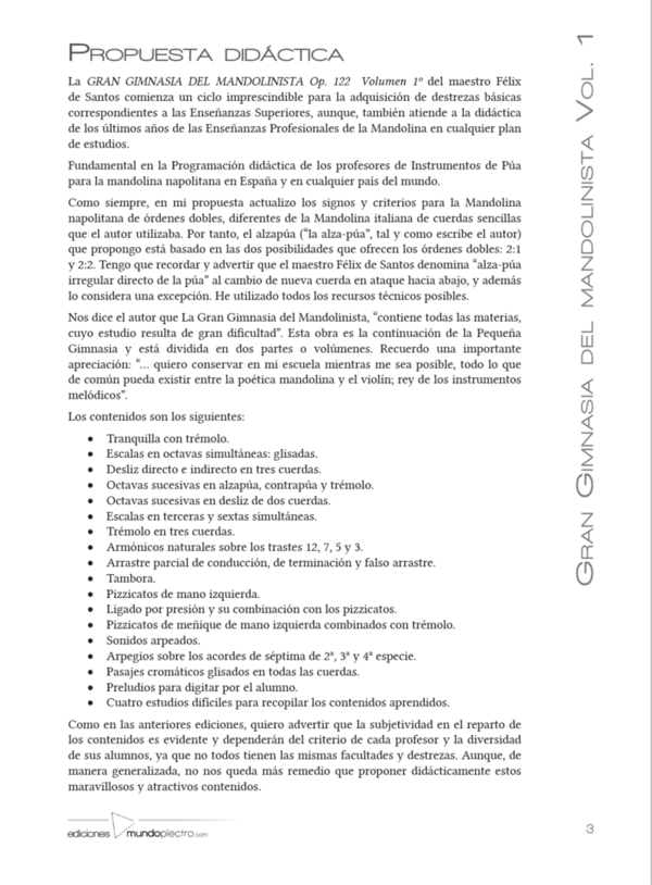 GRAN GIMNASIA DEL MANDOLINISTA, Op. 122  (VOL. 1º DE 2) PDF